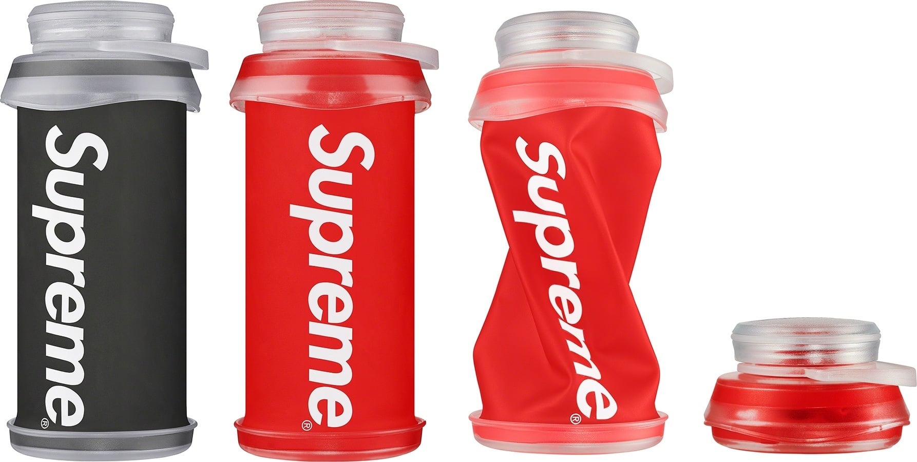 Supreme®/HydraPak Stash™ 1.0L Bottle